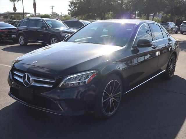 used 2021 Mercedes-Benz C-Class car, priced at $27,000