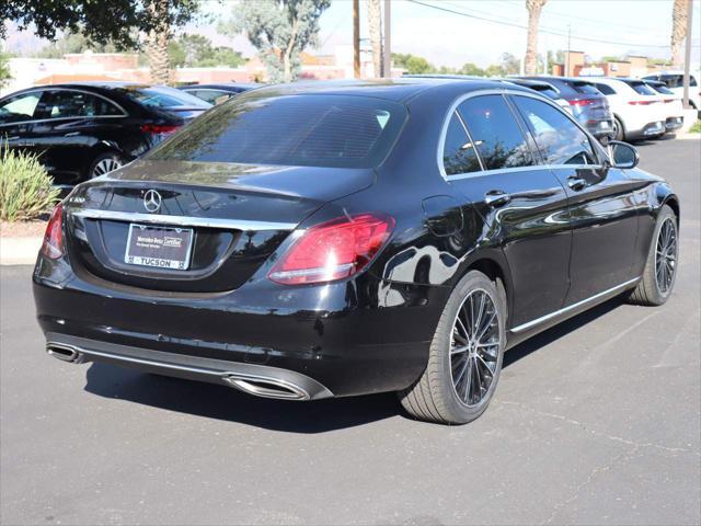 used 2021 Mercedes-Benz C-Class car, priced at $27,000