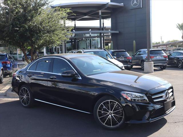 used 2021 Mercedes-Benz C-Class car, priced at $29,188