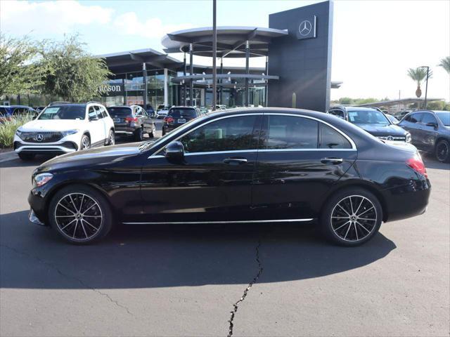 used 2021 Mercedes-Benz C-Class car, priced at $27,000