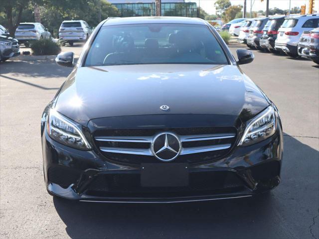 used 2021 Mercedes-Benz C-Class car, priced at $27,000