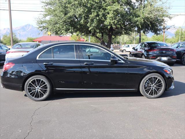 used 2021 Mercedes-Benz C-Class car, priced at $27,000