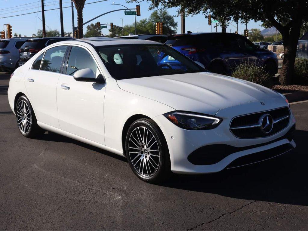 used 2023 Mercedes-Benz C-Class car, priced at $39,998