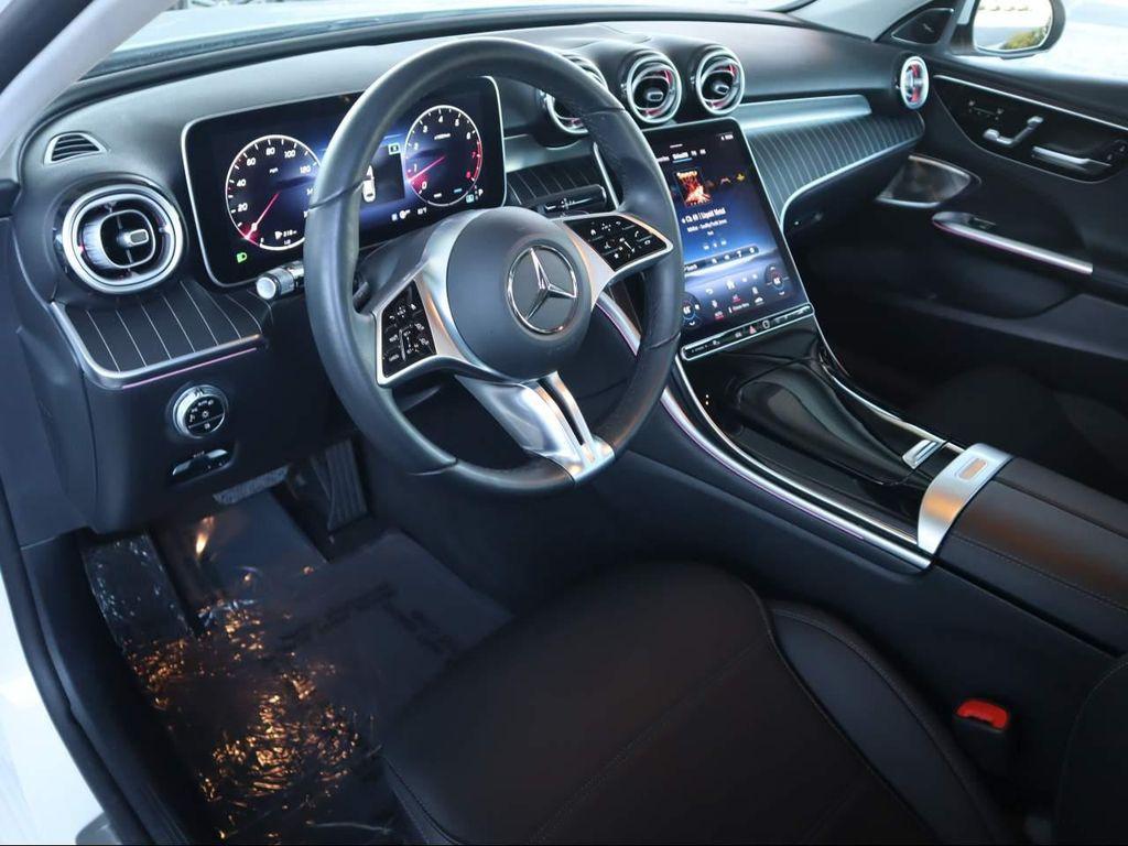 used 2023 Mercedes-Benz C-Class car, priced at $39,998