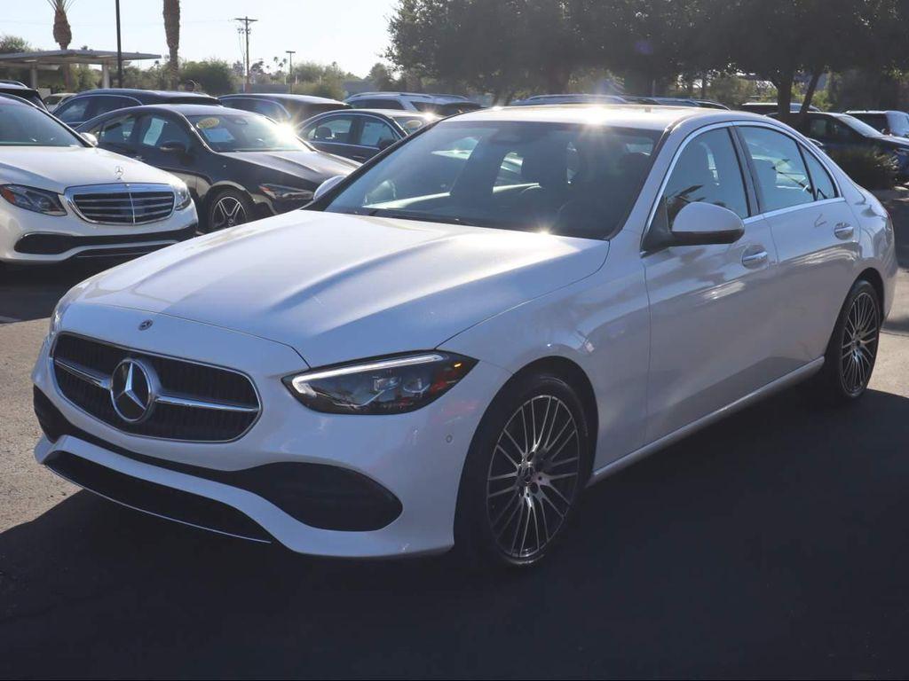 used 2023 Mercedes-Benz C-Class car, priced at $39,998
