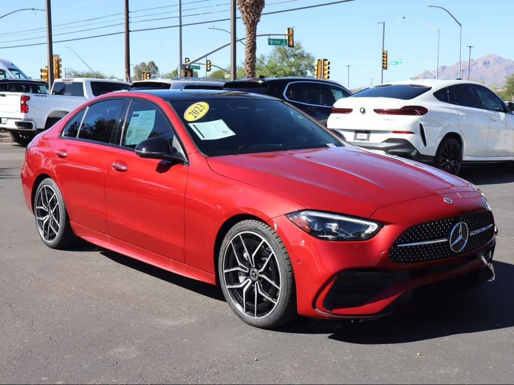 used 2023 Mercedes-Benz C-Class car, priced at $37,888