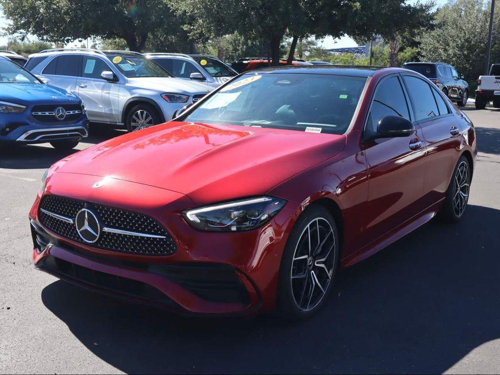 used 2023 Mercedes-Benz C-Class car, priced at $37,888