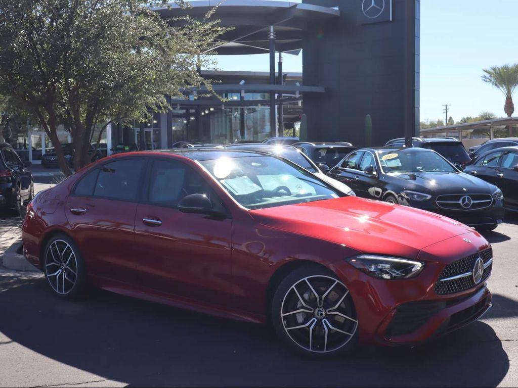 used 2023 Mercedes-Benz C-Class car, priced at $37,888