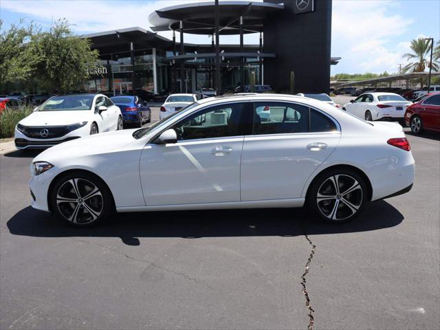 new 2024 Mercedes-Benz C-Class car, priced at $50,005