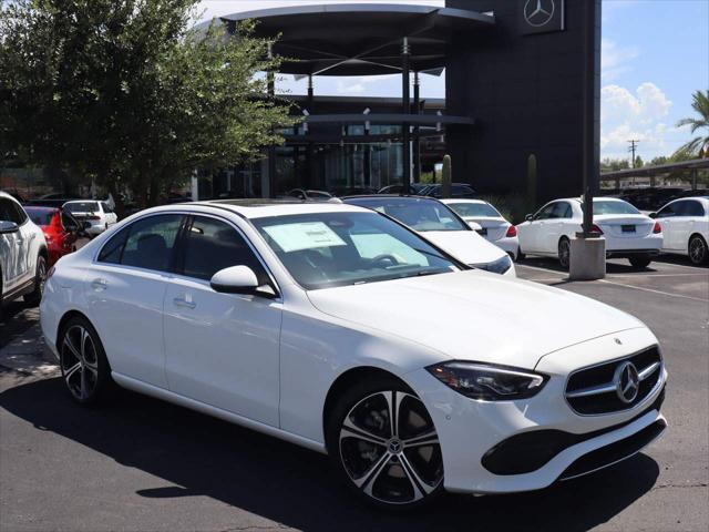 new 2024 Mercedes-Benz C-Class car, priced at $50,005