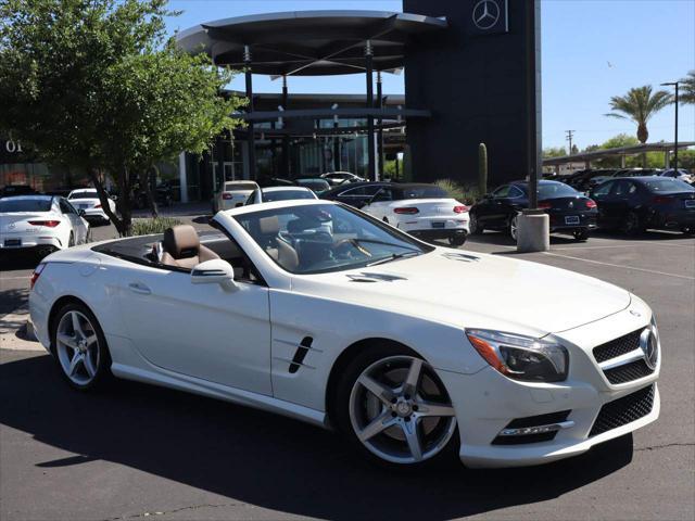used 2015 Mercedes-Benz SL-Class car, priced at $39,991