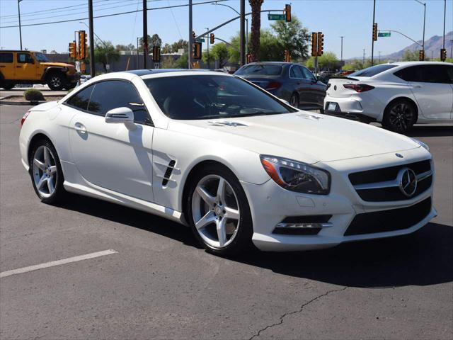 used 2015 Mercedes-Benz SL-Class car, priced at $39,991