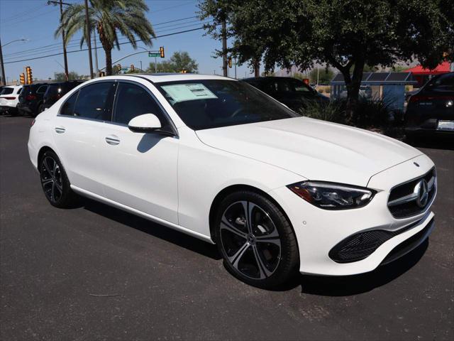 new 2024 Mercedes-Benz C-Class car, priced at $49,555