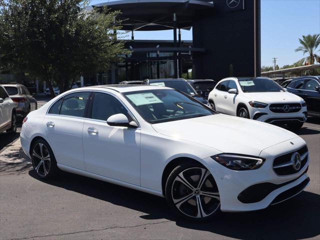 new 2024 Mercedes-Benz C-Class car, priced at $49,555