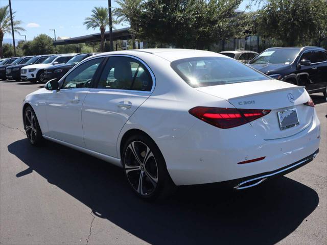 new 2024 Mercedes-Benz C-Class car, priced at $49,555