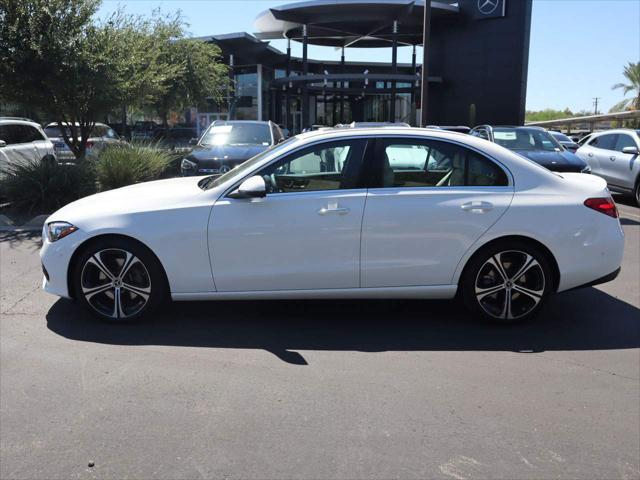 new 2024 Mercedes-Benz C-Class car, priced at $49,555