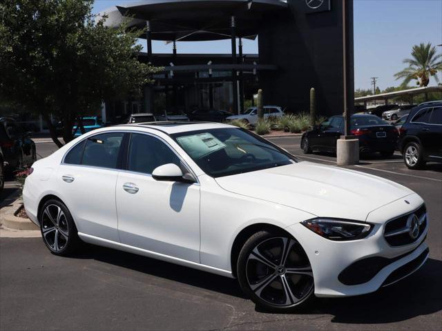 new 2024 Mercedes-Benz C-Class car, priced at $49,185