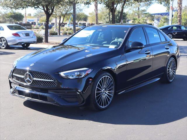 used 2024 Mercedes-Benz C-Class car, priced at $50,424