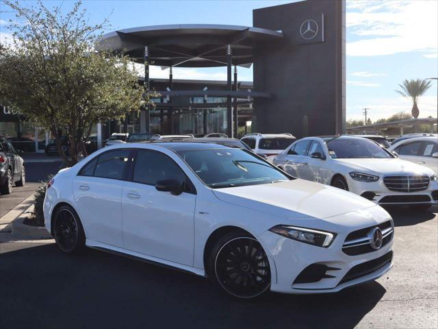 used 2020 Mercedes-Benz AMG A 35 car, priced at $40,016