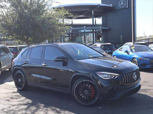 used 2021 Mercedes-Benz AMG GLA 45 car, priced at $42,382