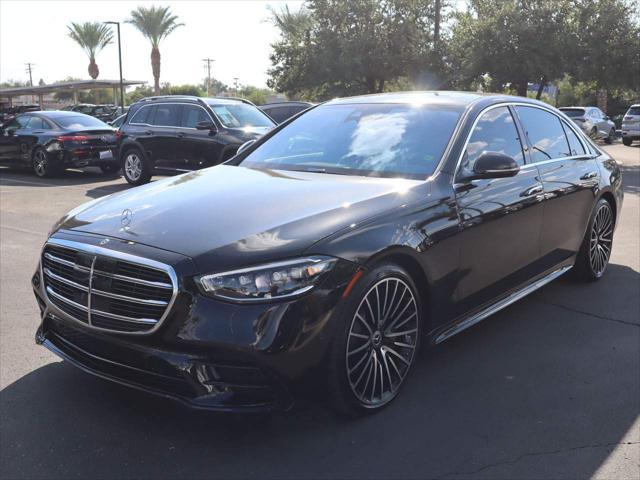 used 2022 Mercedes-Benz S-Class car, priced at $88,491