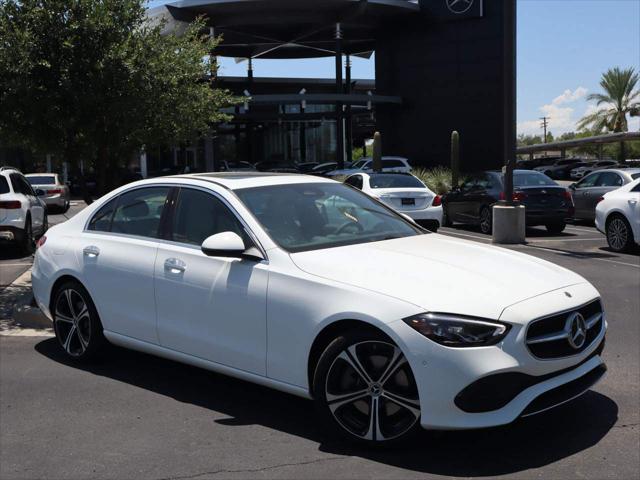 new 2024 Mercedes-Benz C-Class car, priced at $49,185