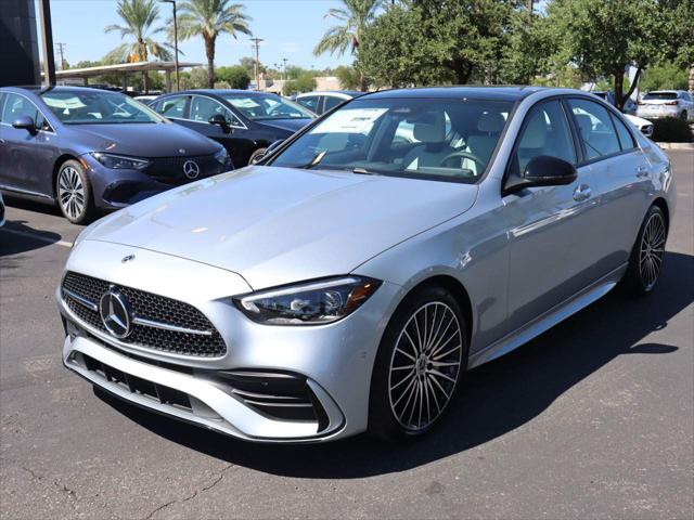 new 2024 Mercedes-Benz C-Class car, priced at $58,755