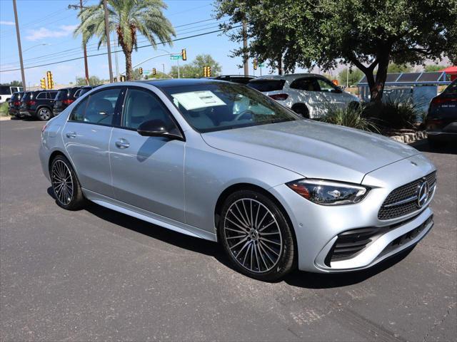 new 2024 Mercedes-Benz C-Class car, priced at $58,755