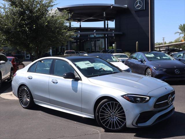 new 2024 Mercedes-Benz C-Class car, priced at $58,755