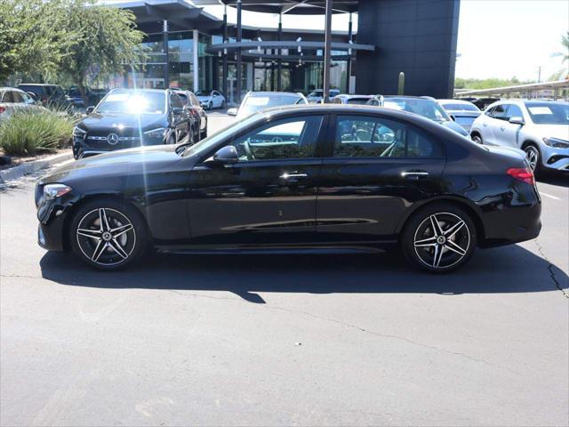 new 2024 Mercedes-Benz C-Class car, priced at $56,105