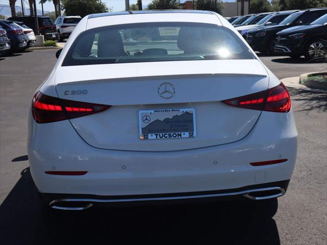 new 2024 Mercedes-Benz C-Class car, priced at $58,475