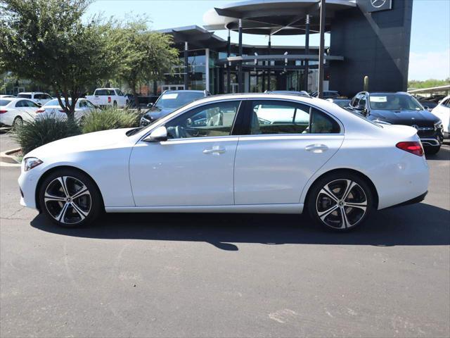 new 2024 Mercedes-Benz C-Class car, priced at $58,475