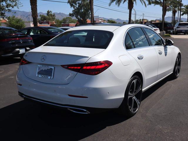 new 2024 Mercedes-Benz C-Class car, priced at $58,475