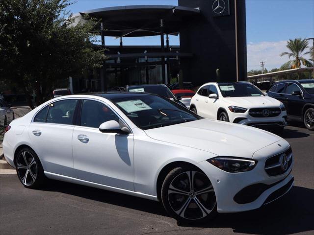 new 2024 Mercedes-Benz C-Class car, priced at $58,475