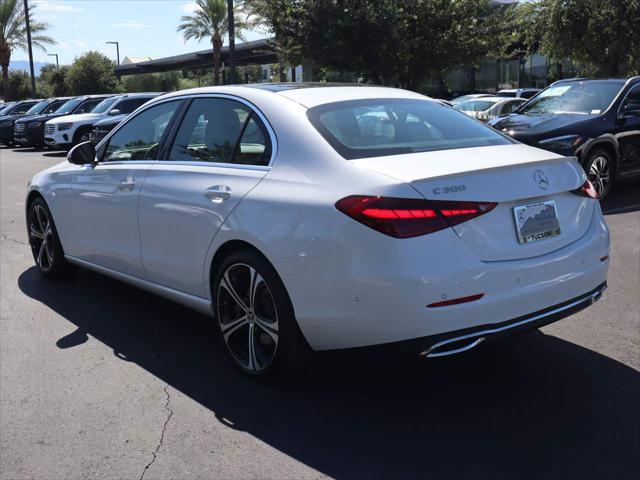 new 2024 Mercedes-Benz C-Class car, priced at $58,475