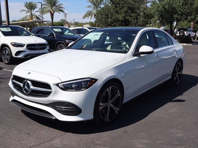 new 2024 Mercedes-Benz C-Class car, priced at $58,475