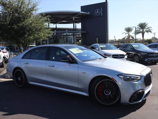 new 2024 Mercedes-Benz AMG S 63 E car, priced at $199,415