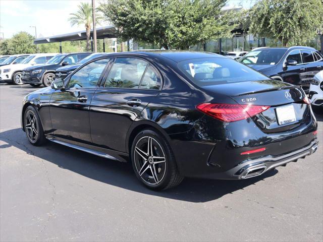 new 2024 Mercedes-Benz C-Class car, priced at $56,105