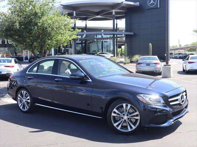 used 2016 Mercedes-Benz C-Class car, priced at $19,000