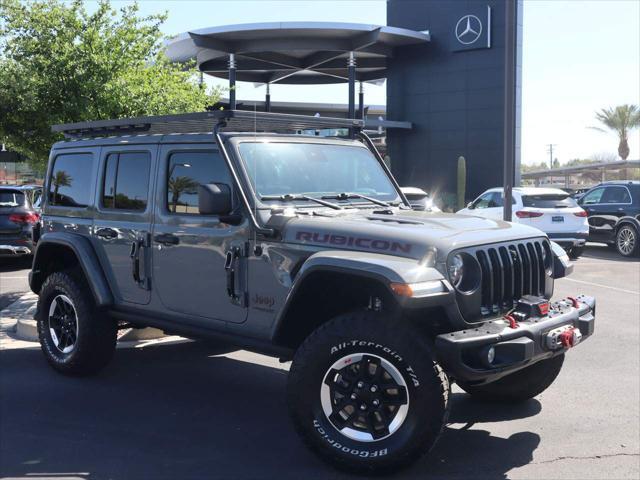used 2021 Jeep Wrangler Unlimited car, priced at $35,524