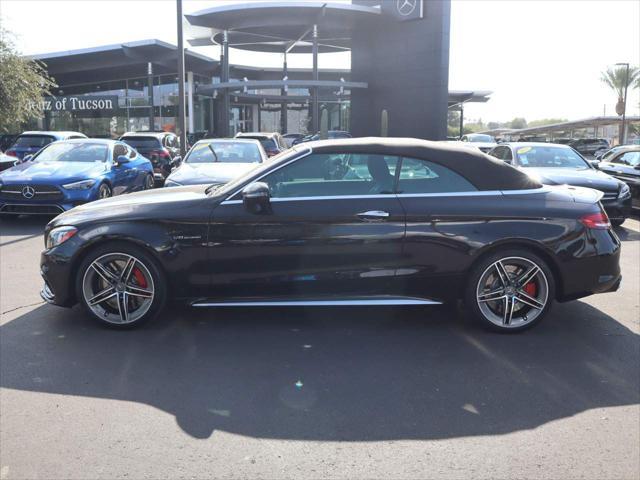 used 2020 Mercedes-Benz AMG C 63 car, priced at $56,017