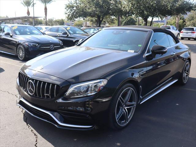 used 2020 Mercedes-Benz AMG C 63 car, priced at $56,017