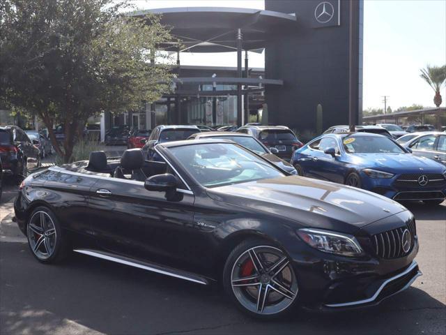 used 2020 Mercedes-Benz AMG C 63 car, priced at $56,017