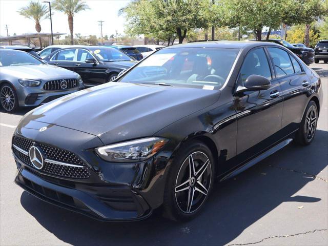 new 2025 Mercedes-Benz C-Class car, priced at $57,495