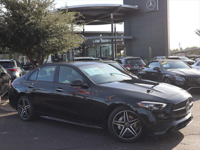 new 2025 Mercedes-Benz C-Class car, priced at $57,495