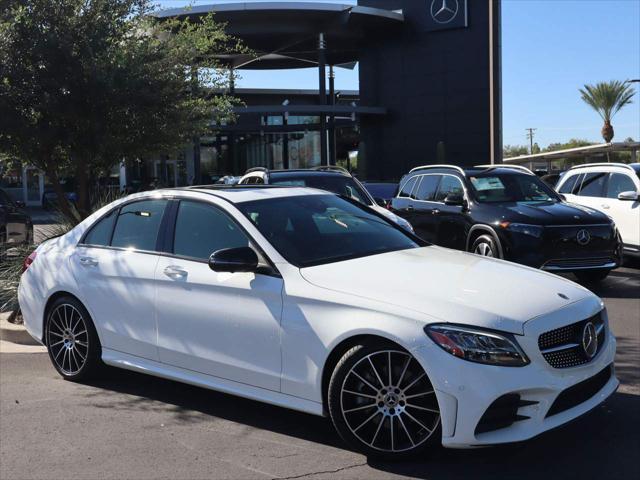 used 2021 Mercedes-Benz C-Class car, priced at $39,151