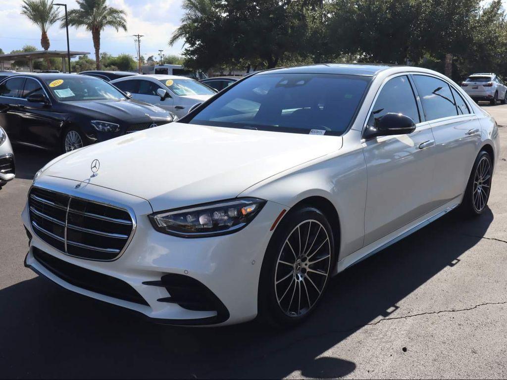 used 2021 Mercedes-Benz S-Class car, priced at $68,888