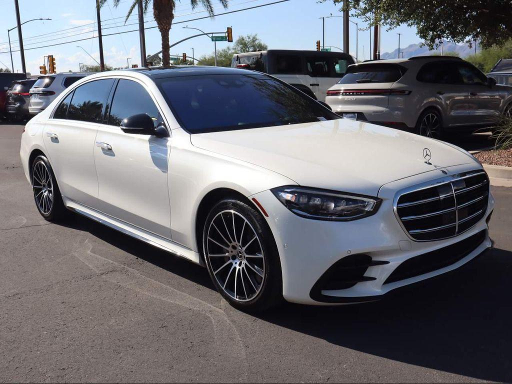 used 2021 Mercedes-Benz S-Class car, priced at $68,888