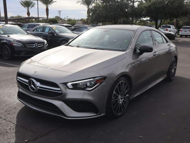 used 2021 Mercedes-Benz AMG CLA 35 car, priced at $38,881