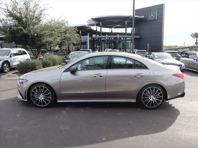 used 2021 Mercedes-Benz AMG CLA 35 car, priced at $38,881